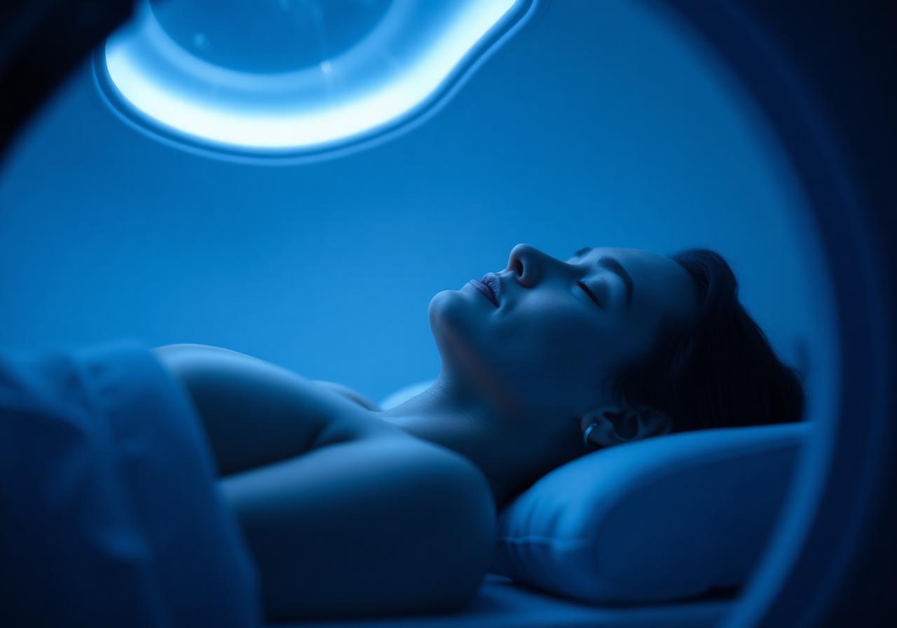 Relaks podczas sesji tlenowej